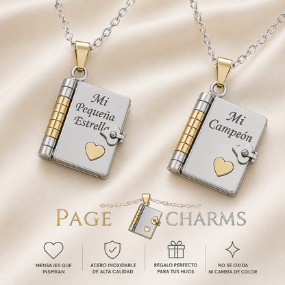 Collar Libro de Amor para Hijos