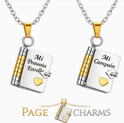 Collar Libro de Amor para Hijos