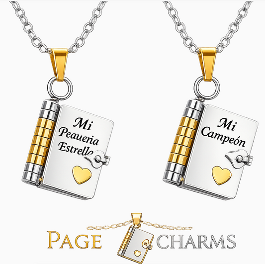 Collar Libro de Amor para Hijos